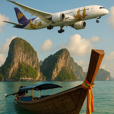 Arrival card for Thailand